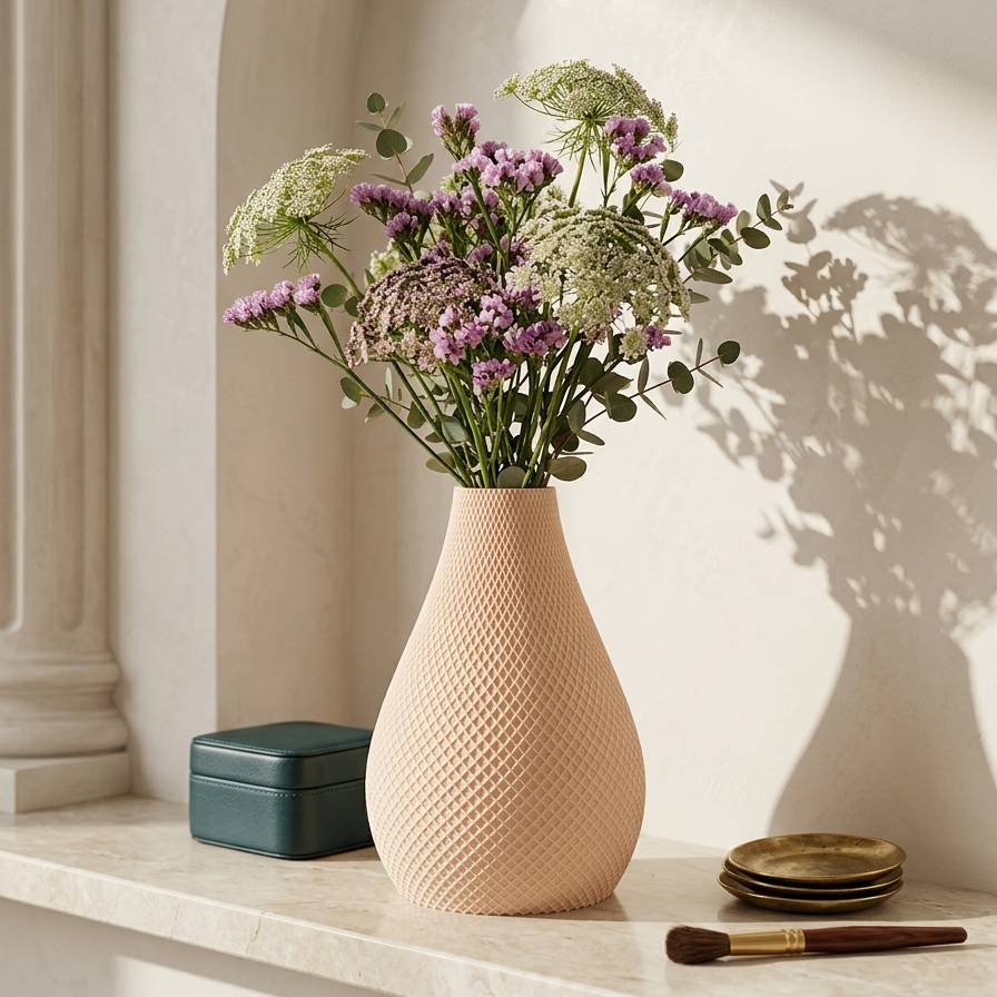 Cris - Cross Patterned Vase