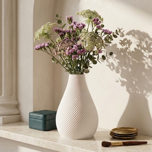 Cris - Cross Patterned Vase